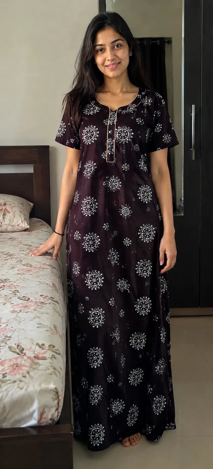 Night Wear cotton dress