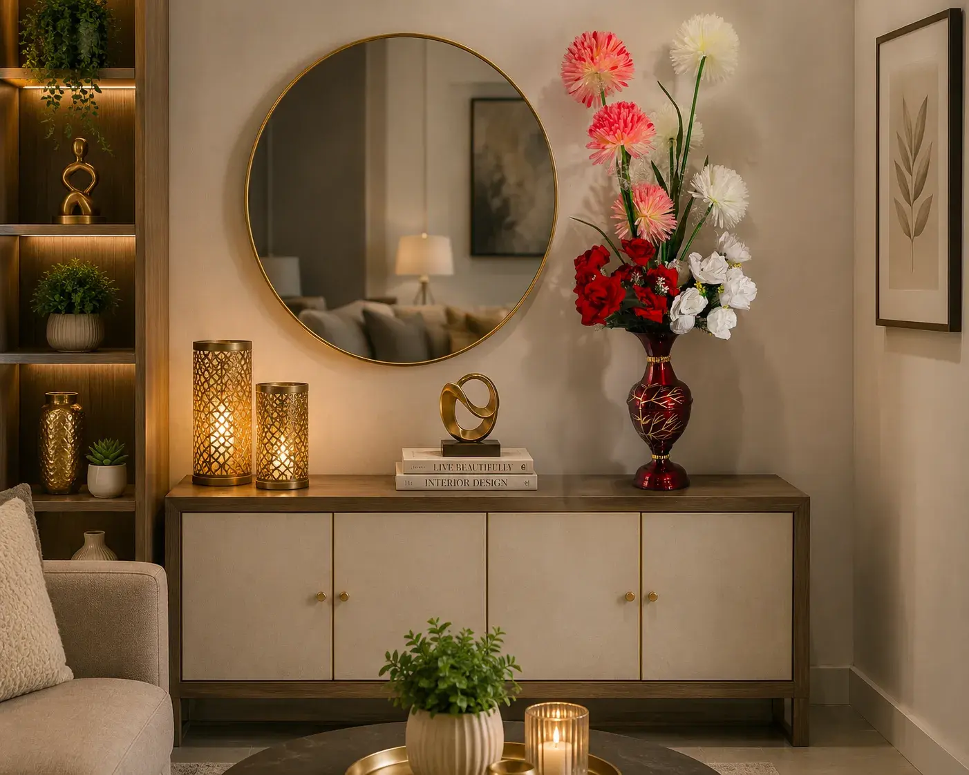 Flower vase with Flowers